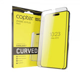 Copter iPhone 15 Plus Skærmbeskyttelse Exoglass Curved