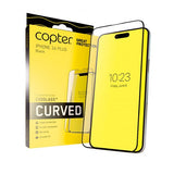 Copter iPhone 16 Plus Skærmbeskyttelse Exoglass Curved