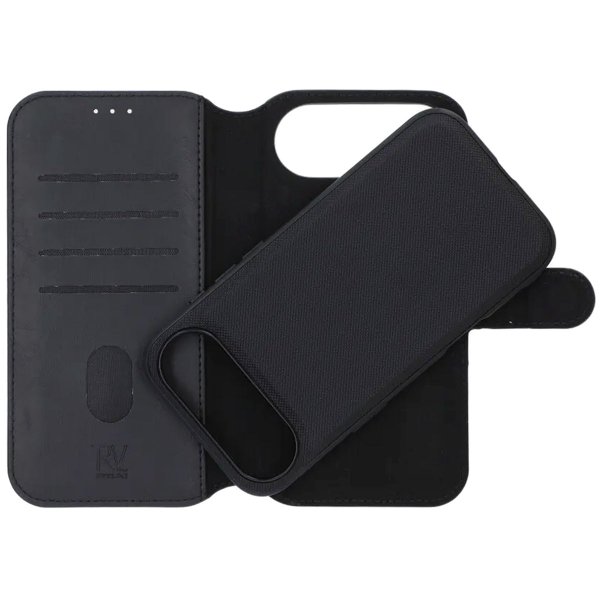 Rvelon iPhone Air Cover Magnetisk Aftagelig Skal Sort
