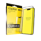 Copter iPhone 16 Pro Skærmbeskyttelse Exoglass Curved