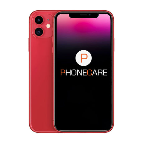 Brugt iPhone 11 128GB Rød – Brugt stand