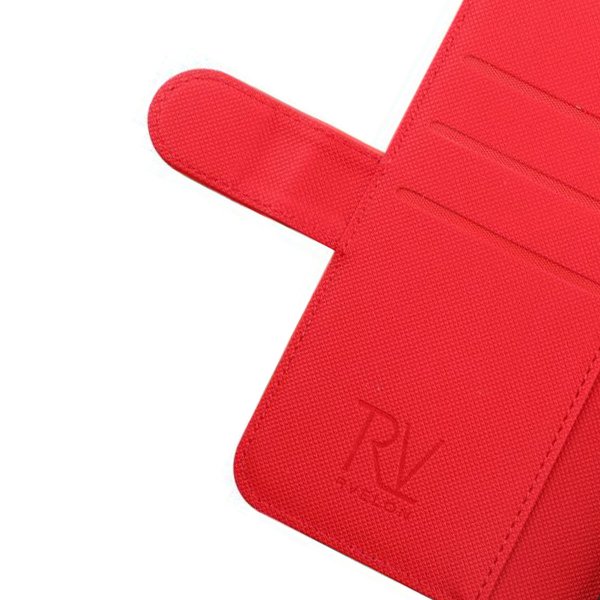 Rvelon iPhone 7/8/SE Cover Magnetisk Aftageligt Cover Rød