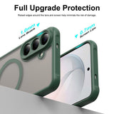 Samsung Galaxy S26 FE Cover Frosted MagSafe Grøn