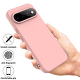 Google Pixel 11 Pro XL Cover med Strap Silikone Lyserød