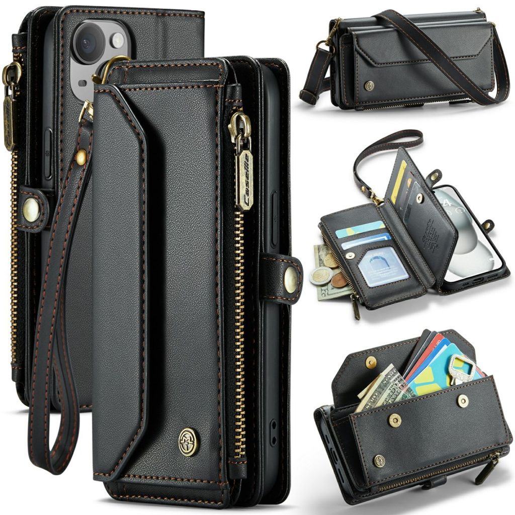 CaseMe iPhone 15 Etui C36 Series Sort
