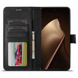 Lc.Imeeke Xiaomi 17T Etui med Kortholder Stativfunktion Sort
