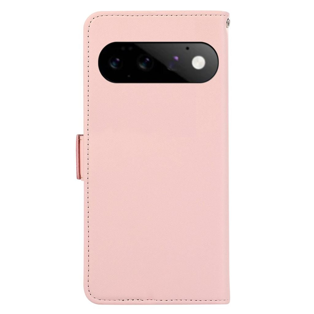 ABEEL Google Pixel 11/Pixel 11 Pro Etui RFID-beskyttelse Lyserød