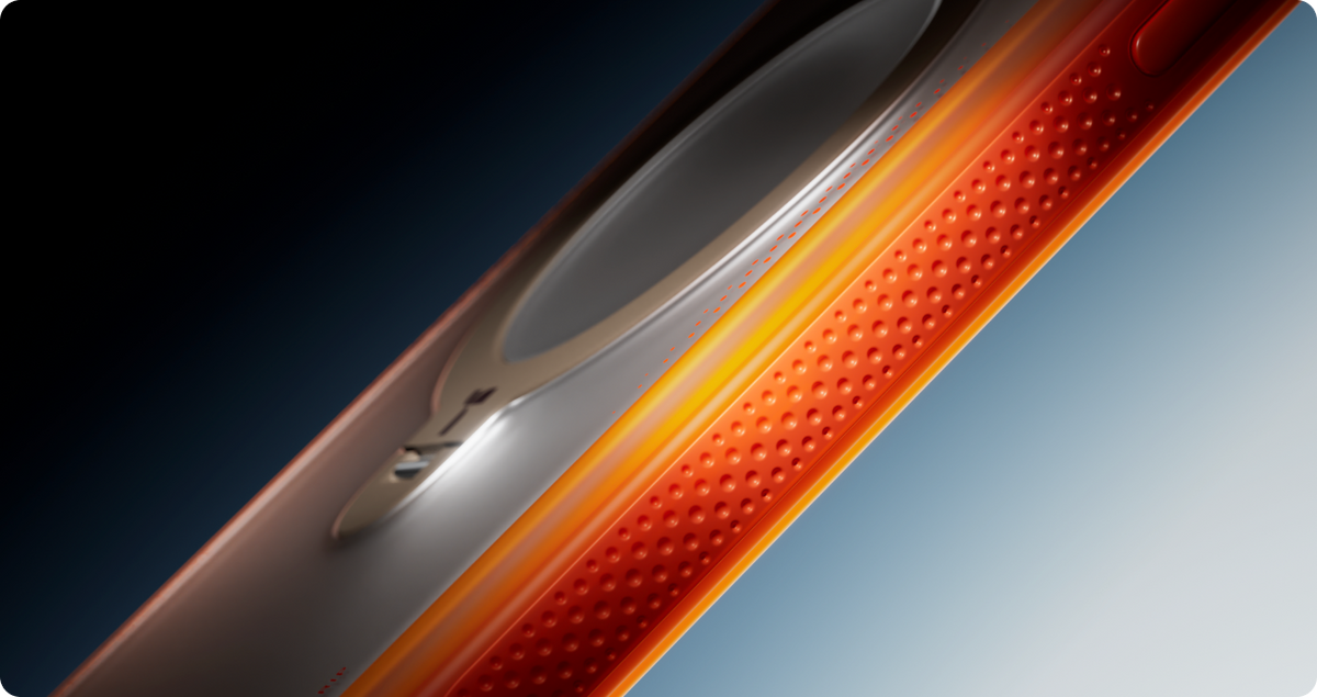 Torras iPhone 17 Pro Cover Ostand Q3 Air Energy Orange