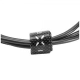 Fast Kabel USB-A til USB-C 1m Sort
