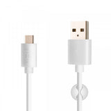 Fixed Kabel USB-A til USB-C 1m Hvid