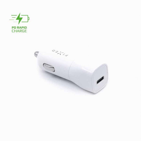 Fixed Billader PD Car Charger USB-C 18W