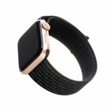 Fast Apple Watch 44/45/46mm/Apple Watch Ultra Armbånd Nylonrem Rosaguld