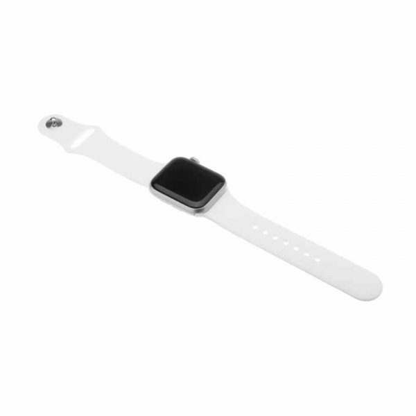 Fixed Apple Watch 44/45/46mm/Apple Watch Ultra Armbånd Silikonerem Hvid