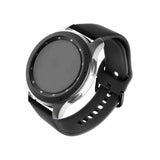 Fast Samsung Galaxy Watch 20mm Armbånd Silikonerem Sort