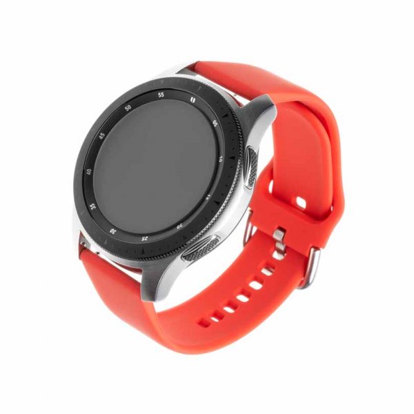 Fast Samsung Galaxy Watch 22mm Silikone Rem Rød