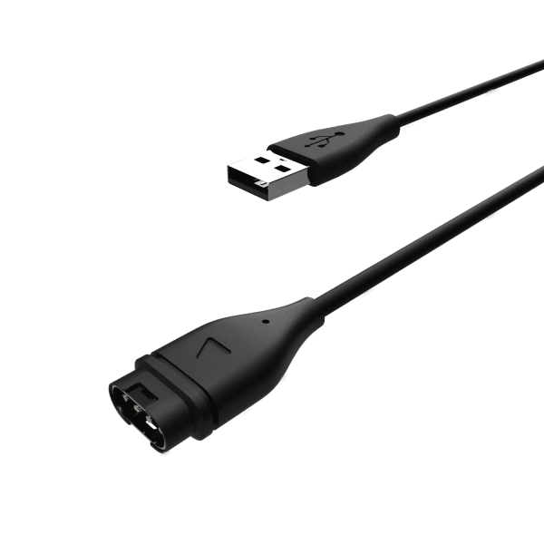Garmin Smartwatch Ladekabel USB-A 1m Sort