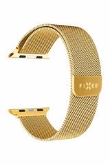 Fastgjort Apple Watch 44/45/46mm/Apple Watch Ultra Armbånd Mesh Rem Guld