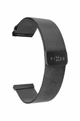 Fast Samsung Galaxy Watch 22mm Armbånd Mesh Rem Sort