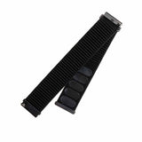 Fast Samsung Galaxy Watch 20mm Armbånd Nylonrem Sort