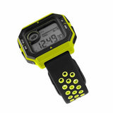 Fast Samsung Galaxy Watch 22mm Rem Sport Silikone Rem Sort Lime