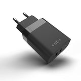 Fixed Oplader PD Rejseoplader 2xUSB-C 35W Sort