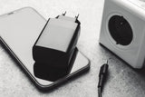 Fixed Oplader PD Rejseoplader 2xUSB-C 35W Sort