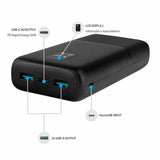 Fixed Powerbank Zen 20 20W 20 000 mAh USB-C 2xUSB-A Sort