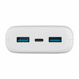 Fixed Powerbank Zen 20 20W 20 000 mAh USB-C 2xUSB-A Hvid