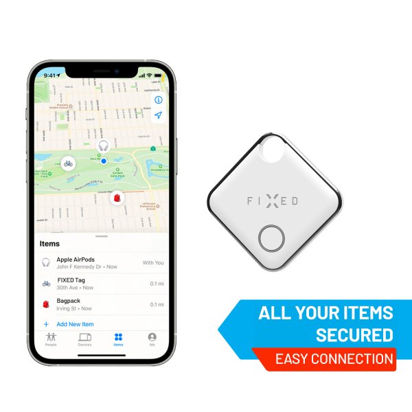 Fixed Tag Bluetooth Smart Tracker Find My Hvid