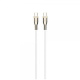 Fixed Kabel METAL Series USB-C/USB-C 0.5m Hvid