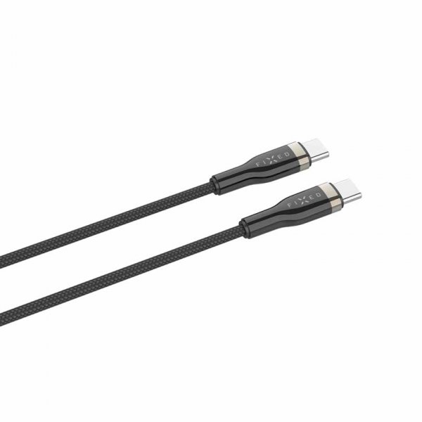 Fixed Kabel METAL Series USB-C/USB-C 1.2m Sort
