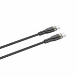 Fixed Kabel METAL Series USB-C/USB-C 2m Sort