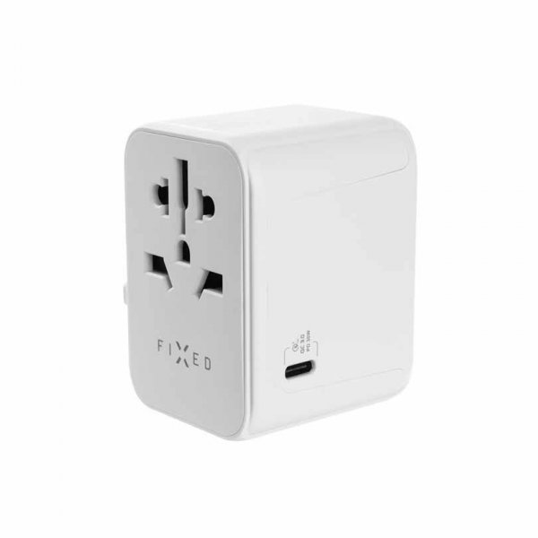Fixed Oplader Rejseadapter USB-A/USB-C 30W