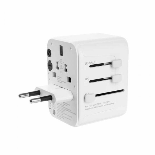 Fixed Oplader Rejseadapter USB-A/USB-C 30W