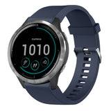 Fastmonteret Garmin QuickFit 20mm Silikonerem Blå