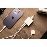 Fixed Oplader Dual Port 45W USB-C PD & USB-A