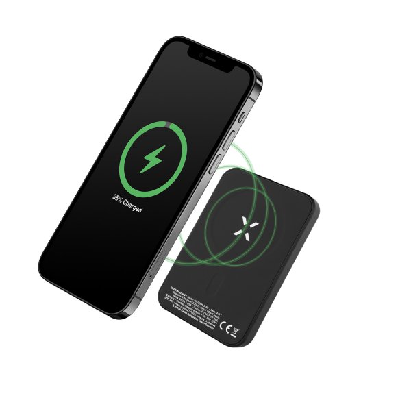 Fixed Powerbank MagZen 6 20W 6000 mAh MagSafe Sort