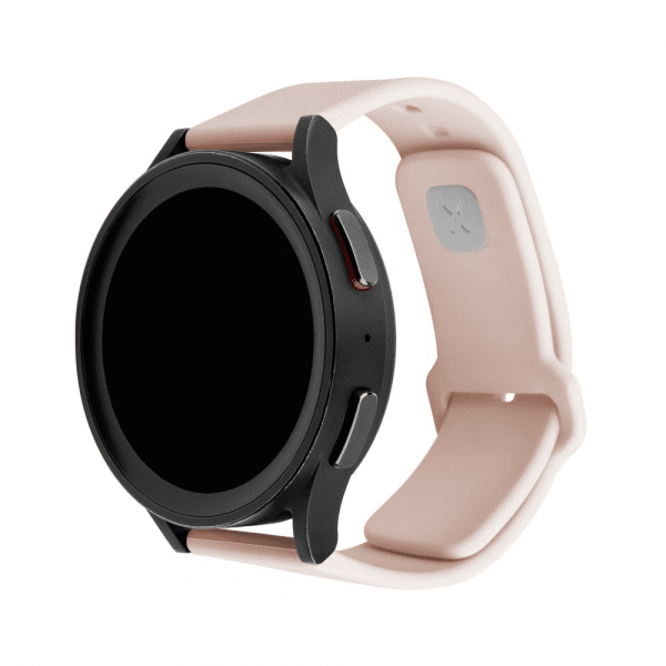 Fast Samsung Galaxy Watch 20mm Armbånd Silikone Sporty Rem Rosa