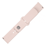 Fast Samsung Galaxy Watch 20mm Armbånd Silikone Sporty Rem Rosa