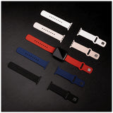 Fast Apple Watch 38/40/41/42mm Rem Silikone Sporty Rem Sort