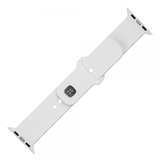 Fixed Apple Watch 38/40/41/42mm Rem Silikone Sporty Rem Hvid