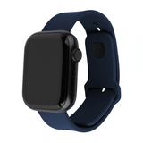 Fast Apple Watch Ultra 49mm Rem Silikone Sporty Rem Blå