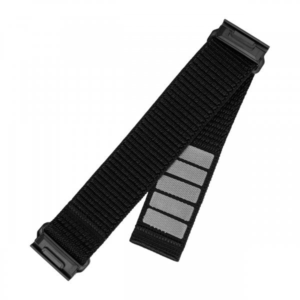 Fast Garmin QuickFit 26 mm Armbånd Nylonrem Sort