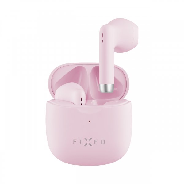 Faste trådløse hovedtelefoner True Wireless Headphones Rosa