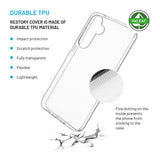 Fast Samsung Galaxy A35 Cover ReStory Transparent