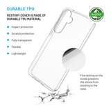 Fixed Samsung Galaxy A55 Cover ReStory Transparent