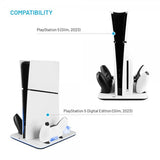 Faste Multifunktionel PS5 Slim køle-/ladestation