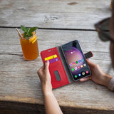 Fixed Samsung Galaxy A55 Etui Opus Book Rød