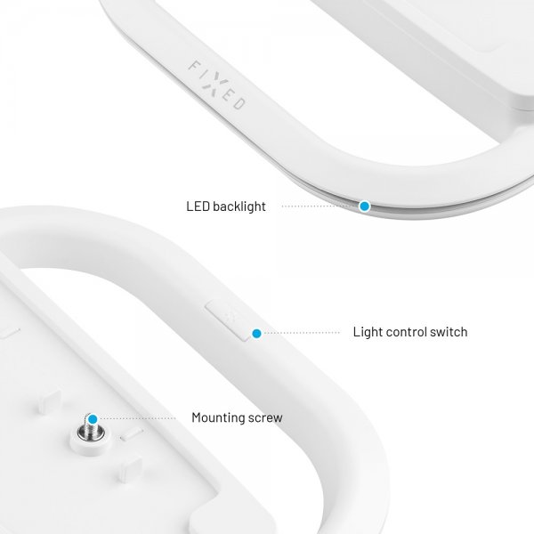 Fast LED multilys stativ til PS5/PS5 Slim