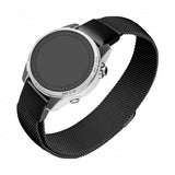 Fast Garmin QuickFit 20mm Armbånd Mesh Rem Sort